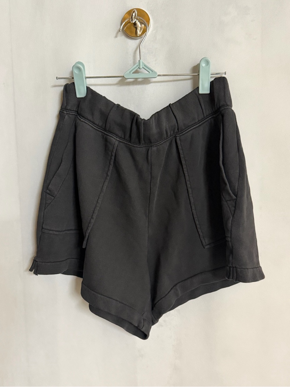 Aerie NWT Charcoal High Rise Sweat Shorts Small